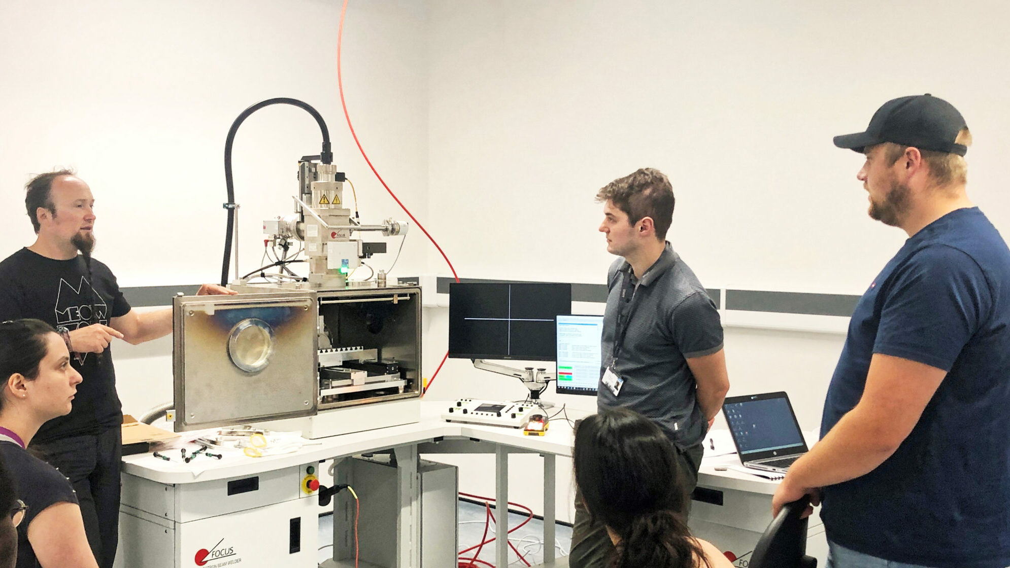 Micro Electron Beam Welding at the University of Manchester